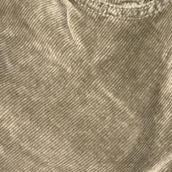 Free People Green Corduroy Wide Leg Pants - Picture 4 of 7